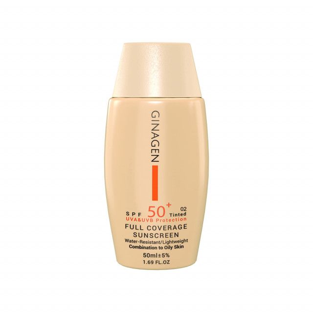 45a05675451e673c894c39383a6e589d-single.jpg کرم ضد آفتاب SPF 50 ژیناژن شماره 02 مناسب پوست چرب و مختلط حجم 50 میلی لیتر - Image 1