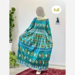 ساحلی کریشه هندی نخ هندی وارداتی فری سایز کش دوزی شده - Image 3