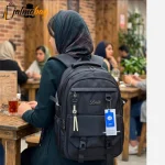 کوله پشتی اسپرت جادار ضد آب پارچه ریپس خارجی - Image 2