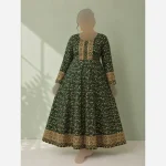 کرتی هندی گلدوزی شده جنس نخ وارداتی فری سایز مناسب بهار تابستان پاییز - Image 3