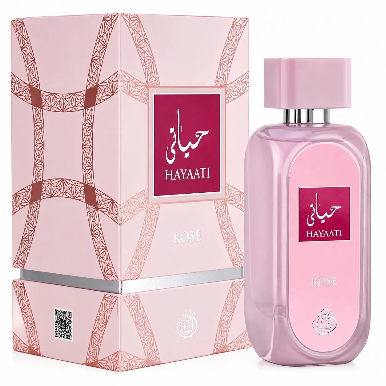 bb62ffa7-11ad-4b1a-8da5-aa2f9c141078 ادوپرفیوم زنانه حیاتی رز فرگرانس ورد 100 میل - Image 1