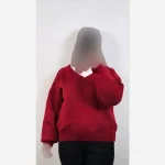 بلوز بافت زنانه یقه هفت نخ آکریل ترک فری سایز - تصویر 9