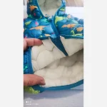 کاپشن بچگانه دایناسوری وارداتی داخل پشم شیشه - Image 2