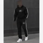 ست هودی شلوار دورس تو کرکی طرح نایک مشکی