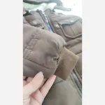 کاپشن خلبانی گرم بچگانه زمستانی کلاهدار رنگ قهوه ای شکلاتی سایز 50 تا 60 - تصویر 4