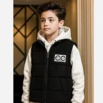 پافر اسپرت بچگانه رویه مموری سایز 55 تا 65 رنگ سبز قرمز مشکی - Image 5