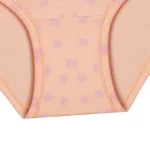 شورت زنانه اسلیپ نخی طرح برگ پاییزی برند ام آر بی سایز 2XL رنگ پنککی - تصویر 3