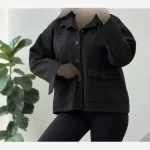 شکت فوتر زنانه مدل وانیشا جنس پارچه فوتر وارداتی درجه یک فری سایز - تصویر 5