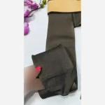 جوراب شلواری سه بعدی داخل خز پنتی و GVG مشکی فاق بلند تک سایز - تصویر 3