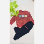 بلوز شلوار پسرانه دورس دونخ پنبه لاکرا سایز 35 تا 50 - Image 3