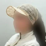 هد نقابدار گیپوری زنانه تابستانی مناسب سفر و طبیعت گردی رنگ مشکی و کرم - تصویر 6