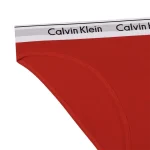 ست نیم تنه و شورت زنانه ورزشی کش اسپرت نخی پنبه ای کاپ متحرک Calvin Klein - تصویر 6