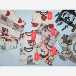 بلوز و شلوار راحتی کودک طرح تدی نخی دخترانه و پسرانه چهار فصل - تصویر 11