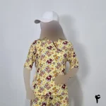 تیشرت گیاهی وارداتی زنانه - تصویر 3