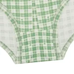 شورت زنانه اسلیپ نخی چهارخونه طرح خرس خرگوش و گوزن سایز 2XL ساحل - تصویر 3