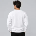 سویشرت مردانه دورس طرح حروف ساده جلو بسته بدون کلاه - تصویر 4