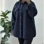 شکت زنانه دو جیب مدل نوینا جنس فوتر وارداتی فری سایز - تصویر 5