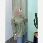شومیز مراکشی یقه هفت مدل ثمر فری سایز پارچه درجه یک خارجی - تصویر 8