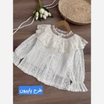 شومیز دخترانه وارداتی سایزبندی 4 تا 16 سال - تصویر 3