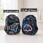 کوله پشتی طرحدار بچگانه و مدرسه ای ابعاد 40 در 35 سانتیمتر - Image 5