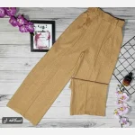 شلوار بگ مراکشی مدل حصیری سوزنی گرم بالا وارداتی - تصویر 5