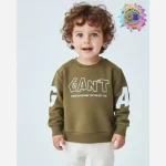 بلوز پاییزه بچگانه دورس اسپرت مدل GANT فینگردار سایز 1 تا 20 سال - تصویر 7