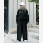 ست سویشرت و شلوار زنانه مدل تارا جنس اوشن فری سایز - تصویر 2