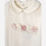 سرهمی مخمل دخترانه با کلاه طرح ژاکلین - تصویر 3