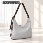 کیف زنانه روزمره و دانشگاهی چرم مصنوعی مدل مگنتی ابعاد 38 در 36 سانتیمتر - تصویر 8