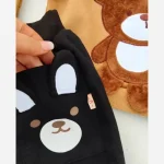 ست دورس و شلوار بچگانه طرح خرسی اسپرت وارداتی پاییزه - تصویر 10