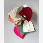 کلاه بچه گانه پنبه کبریتی ضخیم دولایه فری سایز مناسب 1 تا 7 سال - تصویر 4