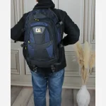 کوله پشتی پارچه ای چند جیب مناسب مدرسه دانشگاه مسافرت و ورزش - تصویر 9