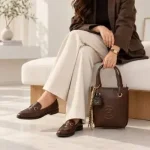 کیف دخترانه چرم مصنوعی روزمره و رسمی با بند بلند - تصویر 10