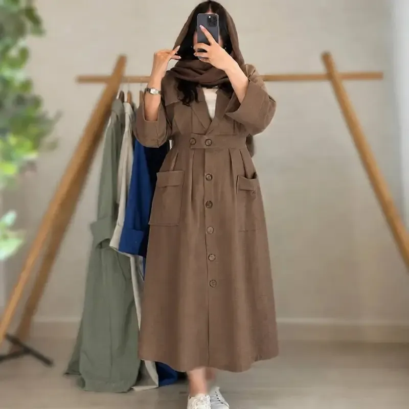 2b523956-fd8f-4d9c-8ba0-a5706081f8bc مانتو بلند تابستانه مدل ماربل جنس شانتون فری سایز رنگبندی متنوع - تصویر 1