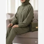 شومیز زنانه مدل ملورین توکی کراش سایز 38 تا 58 - تصویر 5