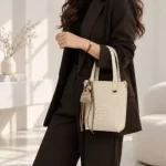 کیف دخترانه چرم مصنوعی روزمره و رسمی با بند بلند - تصویر 14