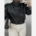 کاپشن چرم مدل نیسان جنس چرم مسکو