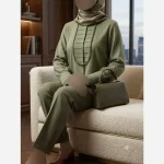 شومیز زنانه مدل آیجان جنس پارچه توکی درجه یک - تصویر 9