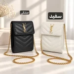 کیف زنانه چرم مصنوعی روزمره و مهمانی بند بلند - تصویر 6