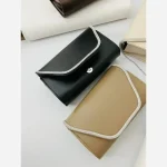 کیف مجلسی نگین کاری شده دور نگین بند دوشی زنجیری رنگبندی - تصویر 4