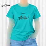 تیشرت زنانه نخ پنبه مدل دوچرخه فری سایز مناسب تا سایز 44 - تصویر 4
