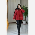شکت پشمی موهردار لیوزا زنانه سایز 38 تا 48 - تصویر 6