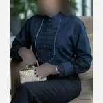 شومیز زنانه مدل آیجان جنس پارچه توکی درجه یک - تصویر 11