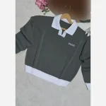 کراپ بافت پولو polo زنانه و دخترانه فری سایز - تصویر 17