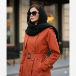 ترنچ کت زنانه کتان زارا آستردار مدل الین - تصویر 9