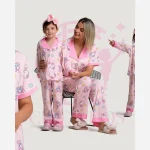 روبدوشام دخترانه سایز 60 تا 90 از جنس نخ پنبه لاکرا با طراحی شیک و راحت - تصویر 9