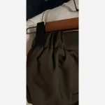 ست چهار تیکه پاییزه سورینو یقه انگلیسی جنس سوپر مازراتی و زیره تترون رنگ سرمه ای و قهوه ای تیره سایز 38 تا 46 فری - تصویر 5