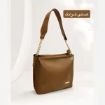 کیف زنانه چرم مصنوعی رسمی و روزمره با بند بلند