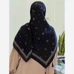 روسری نخی طرحدار قواره 140