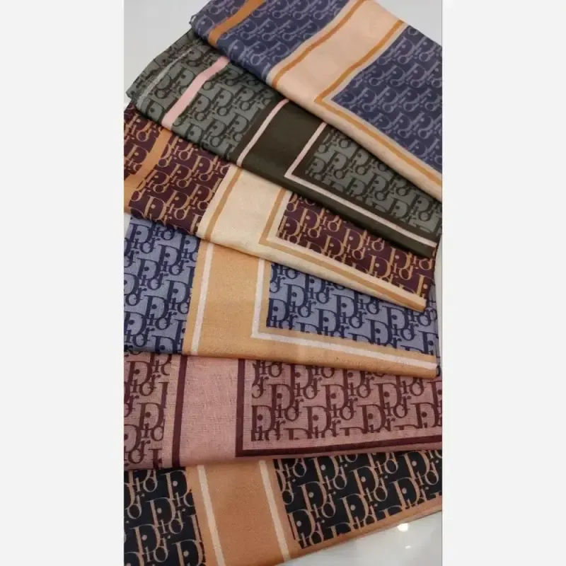 7bde2f22-d2f4-405f-8e0a-fa6702663369 روسری زنانه نخی بهاره قواره 120 سوپرنخ دوردوخت - تصویر 1